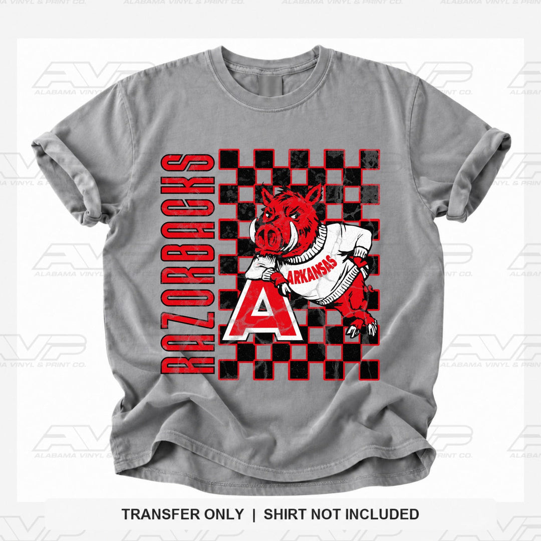Arkansas Checkboard Alabama Vinyl