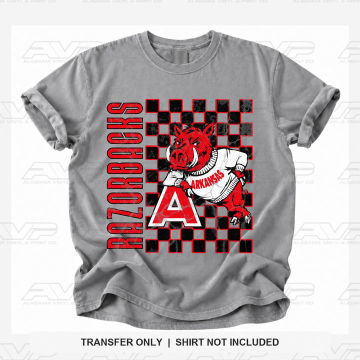 Arkansas Checkboard Alabama Vinyl