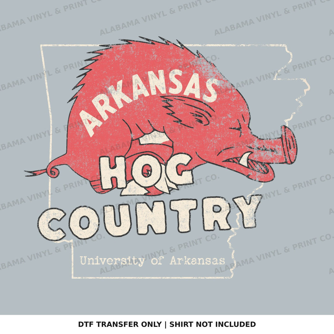 Arkansas Hog Country Alabama Vinyl