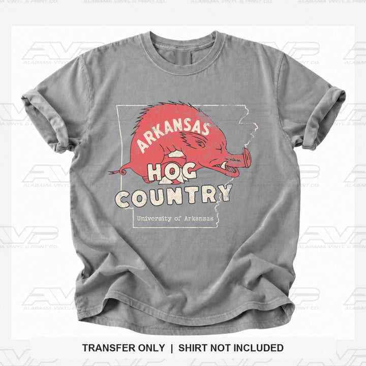 Arkansas Hog Country Alabama Vinyl