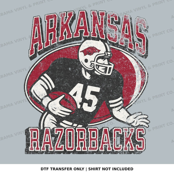 Arkansas Old School FB Alabama Vinyl