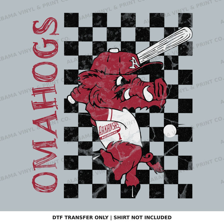 Arkansas Omahogs Alabama Vinyl