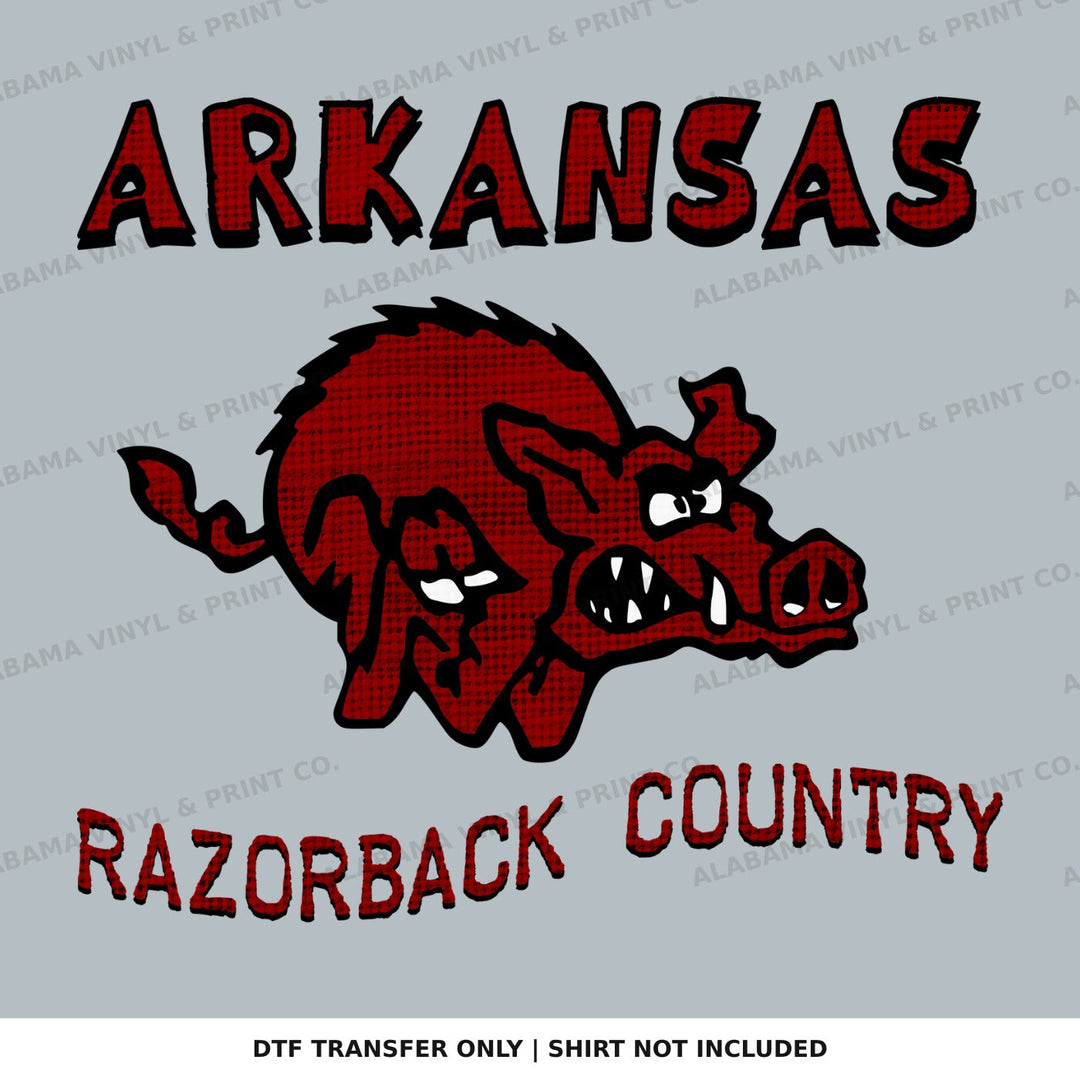 Arkansas Razorback Country Alabama Vinyl