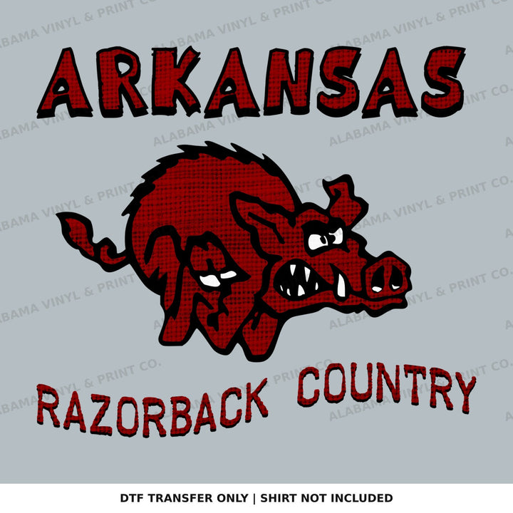 Arkansas Razorback Country Alabama Vinyl