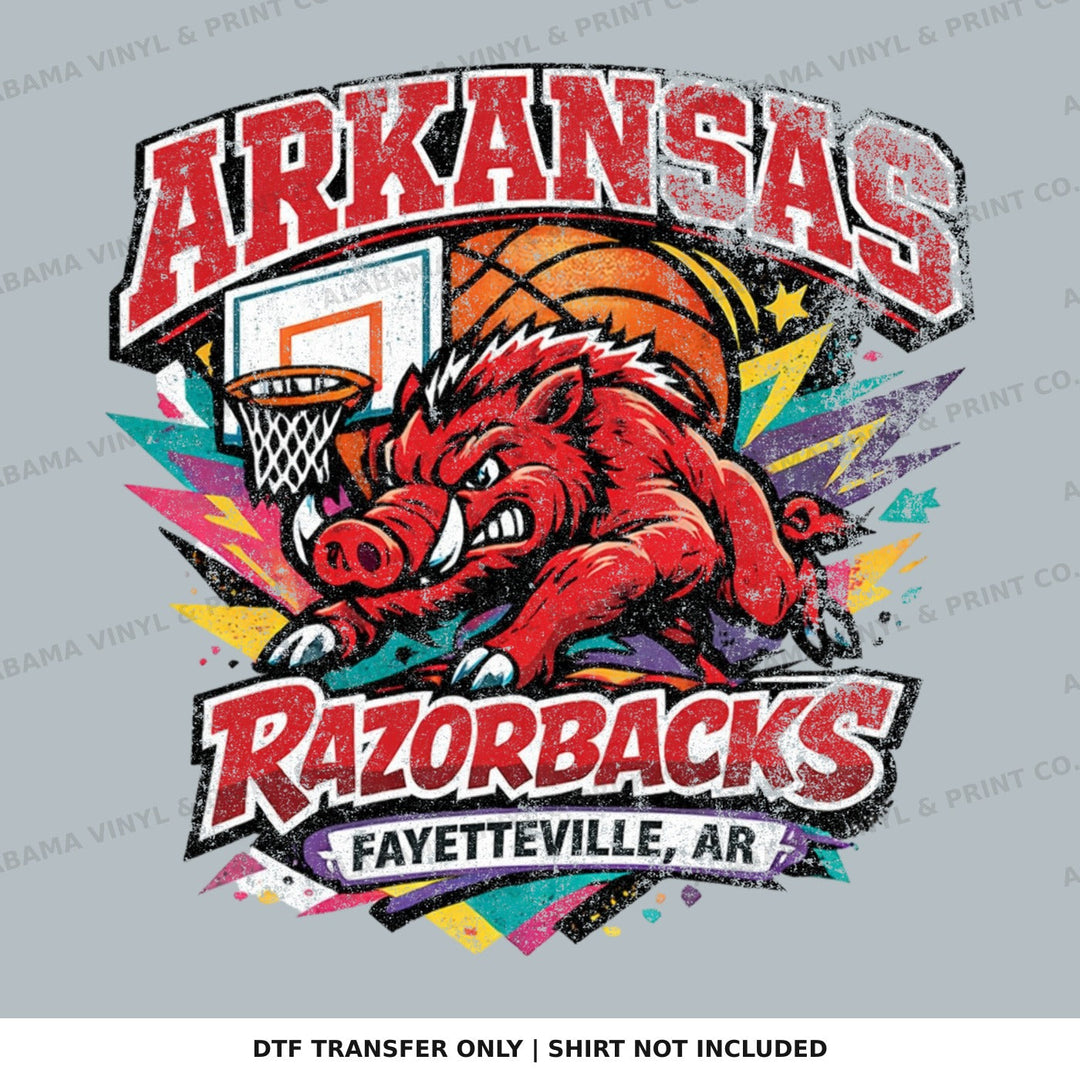 Arkansas Razorbacks - Basketball Alabama Vinyl