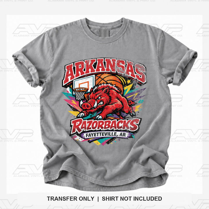 Arkansas Razorbacks - Basketball Alabama Vinyl