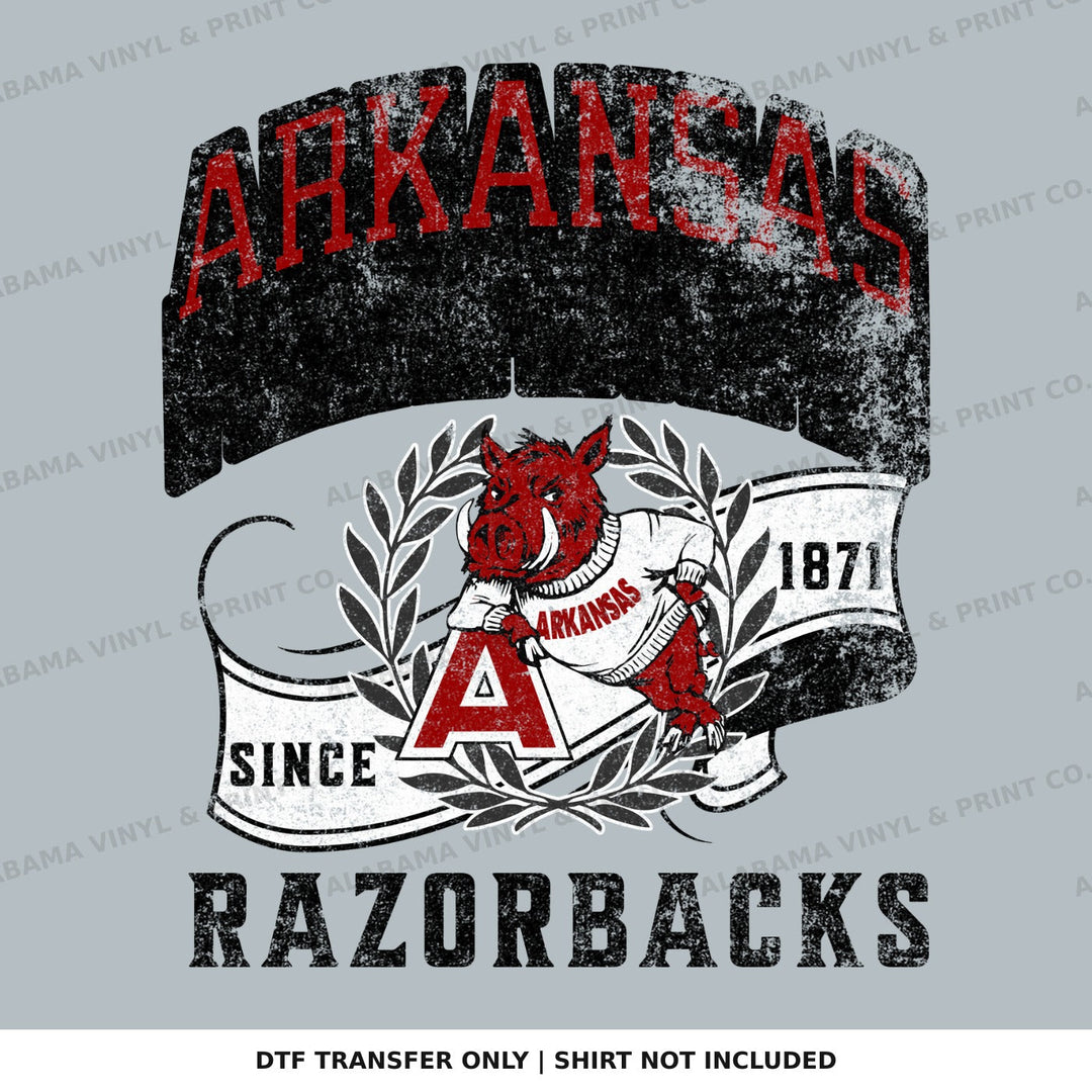 Arkansas Razorbacks 1 Alabama Vinyl