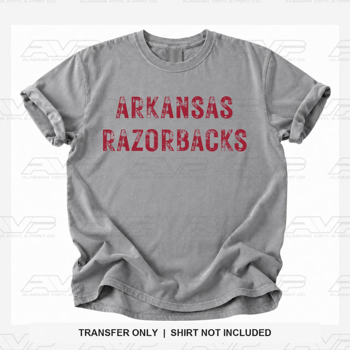 Arkansas Razorbacks 2 Alabama Vinyl
