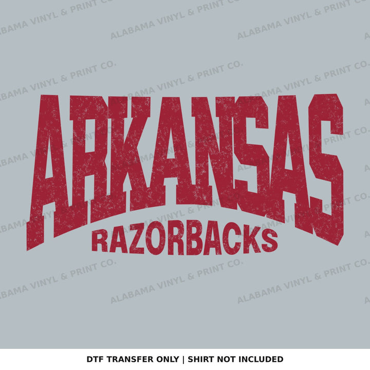 Arkansas Razorbacks 3 Alabama Vinyl