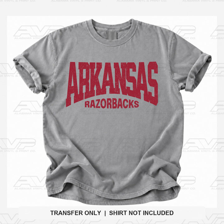 Arkansas Razorbacks 3 Alabama Vinyl