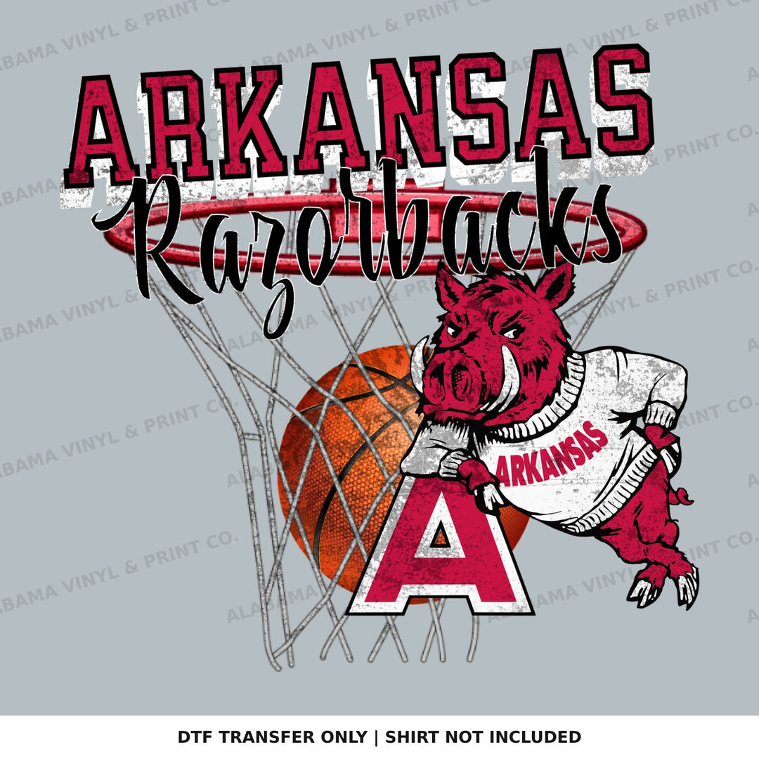 Arkansas Razorbacks BB Alabama Vinyl