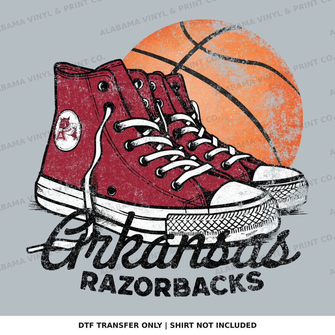 Arkansas Razorbacks Sneakers BB Alabama Vinyl