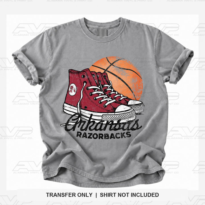 Arkansas Razorbacks Sneakers BB Alabama Vinyl