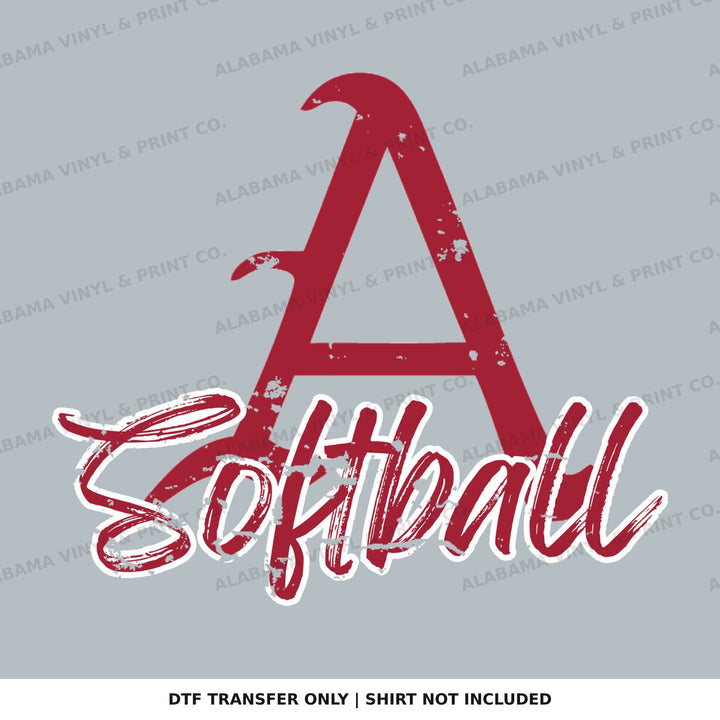 Arkansas Softball Alabama Vinyl