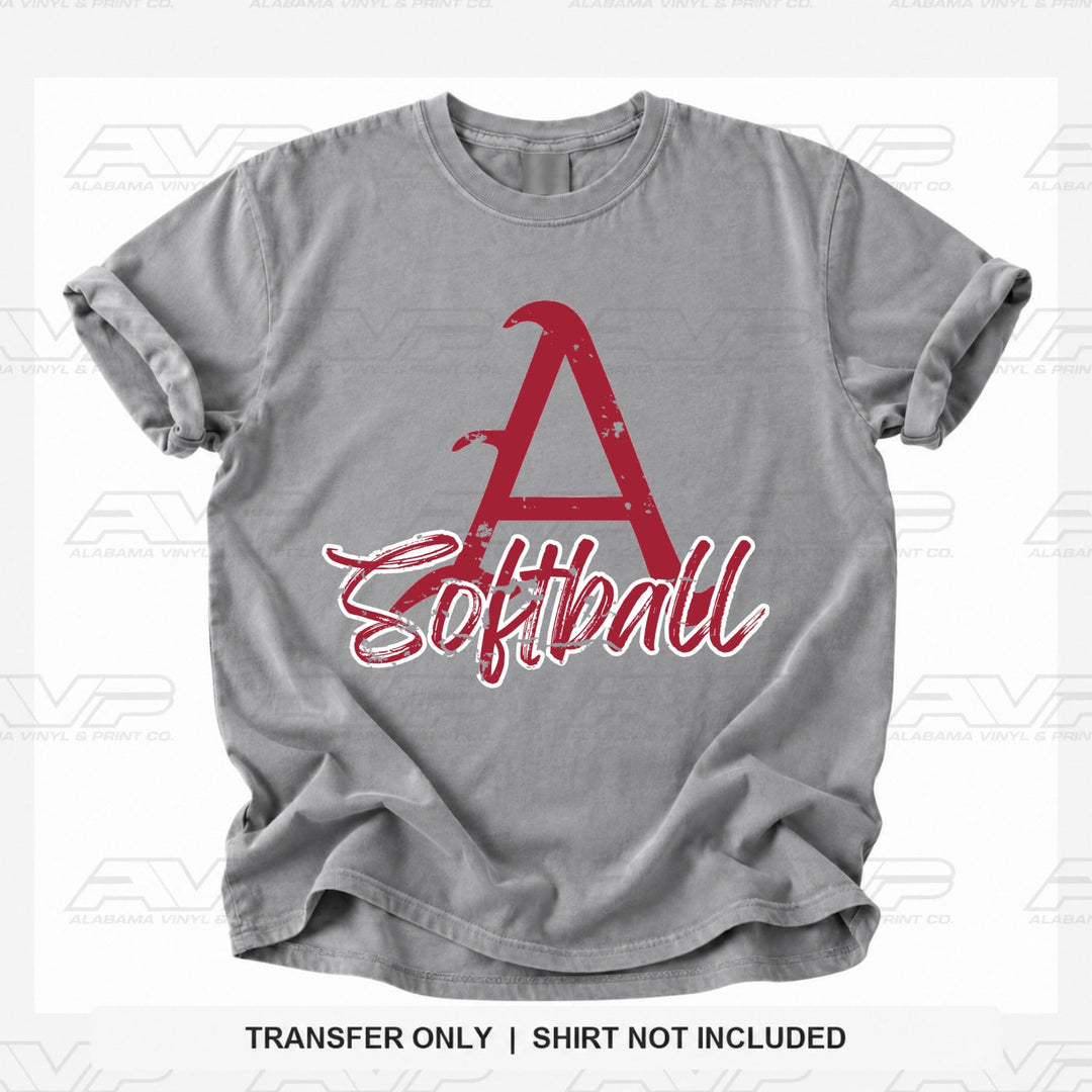 Arkansas Softball Alabama Vinyl