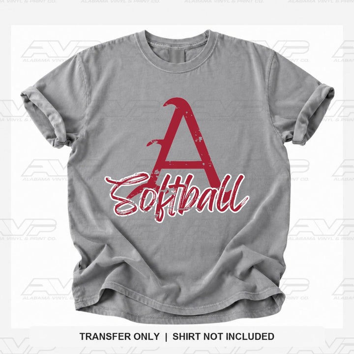 Arkansas Softball Alabama Vinyl