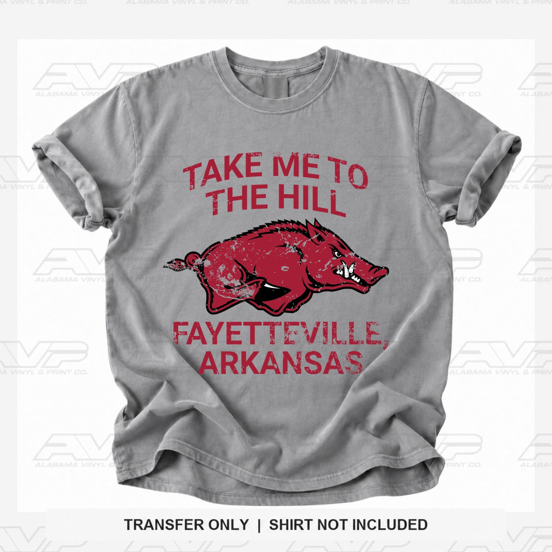 Arkansas To The Hill Fayetteville Alabama Vinyl