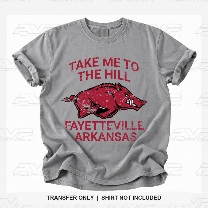 Arkansas To The Hill Fayetteville Alabama Vinyl