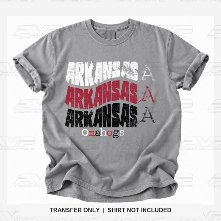 Arkansas Wavy Alabama Vinyl