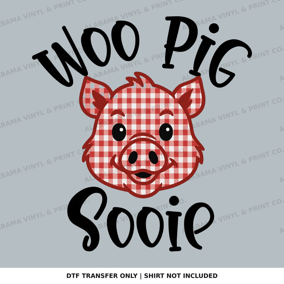 Arkansas Woo Pig Sooie Pig Face Alabama Vinyl