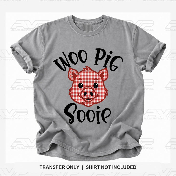 Arkansas Woo Pig Sooie Pig Face Alabama Vinyl