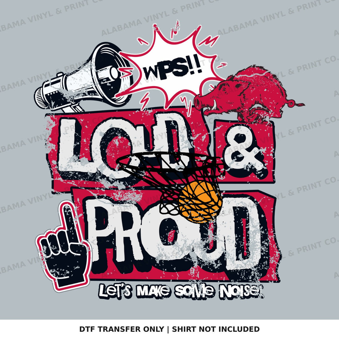 Arkansas WPD Loud and Proud Alabama Vinyl