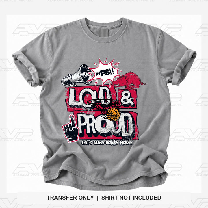 Arkansas WPD Loud and Proud Alabama Vinyl