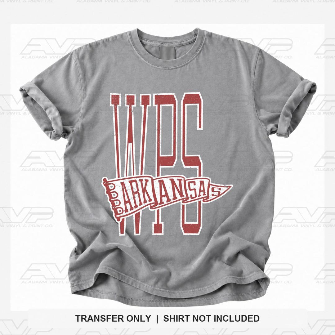 Arkansas WPS penant Alabama Vinyl