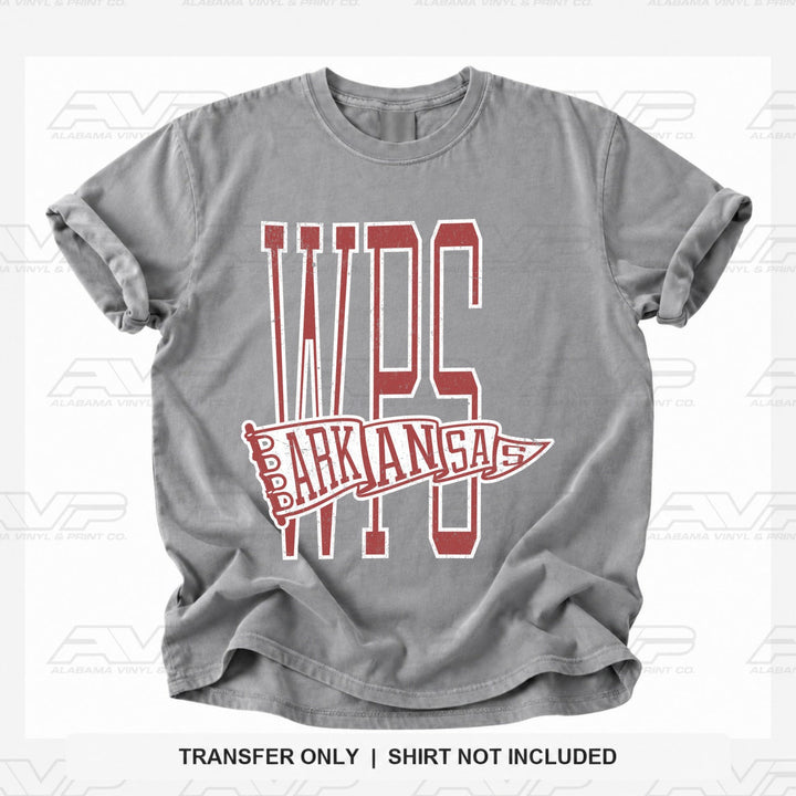 Arkansas WPS penant Alabama Vinyl