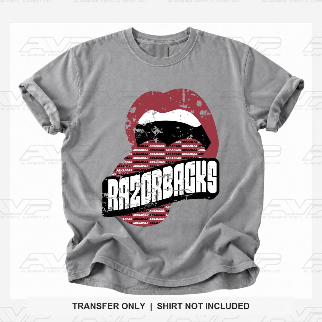 Arkansas-Razorbacks Tongue Alabama Vinyl