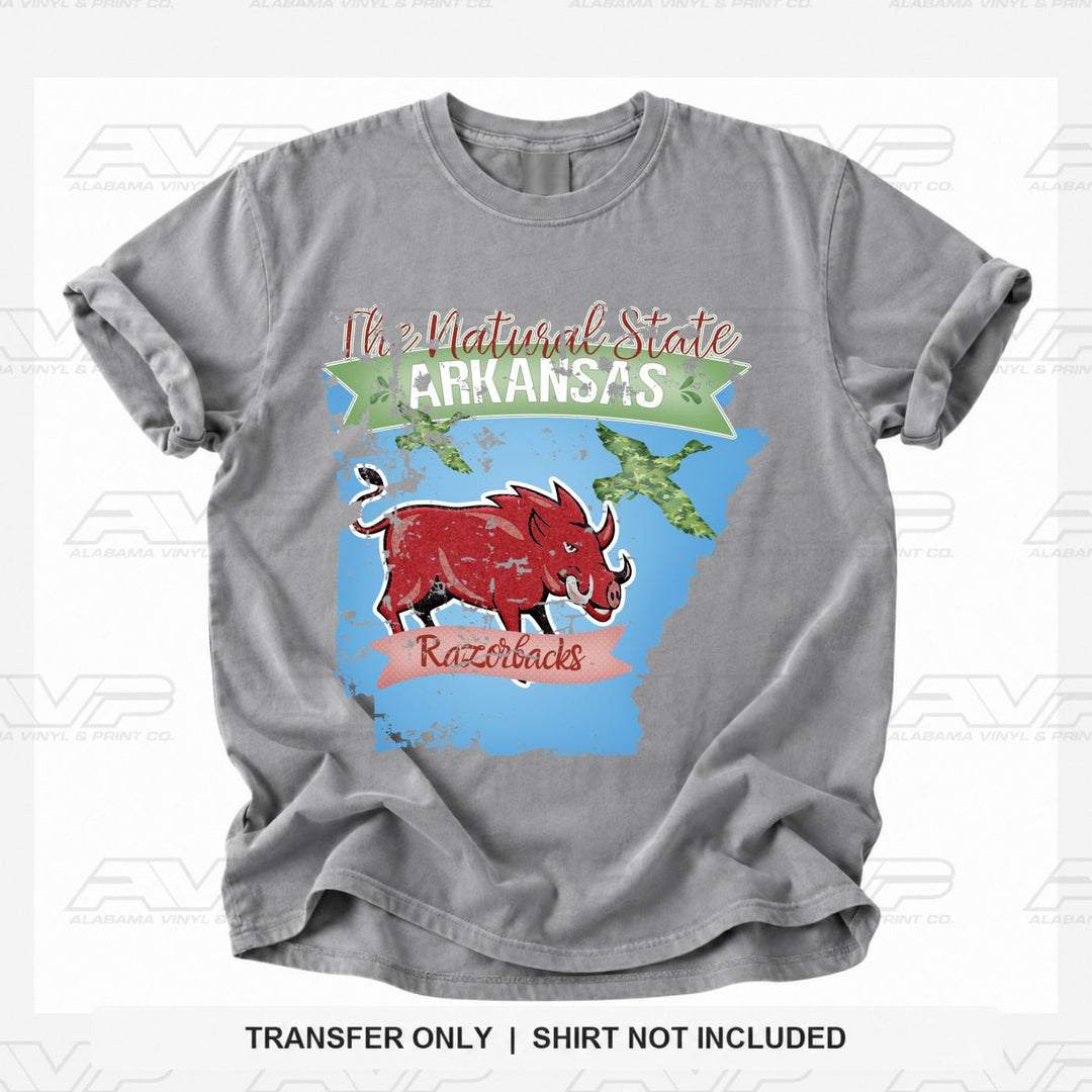 Arkansas-TheNaturalState Alabama Vinyl