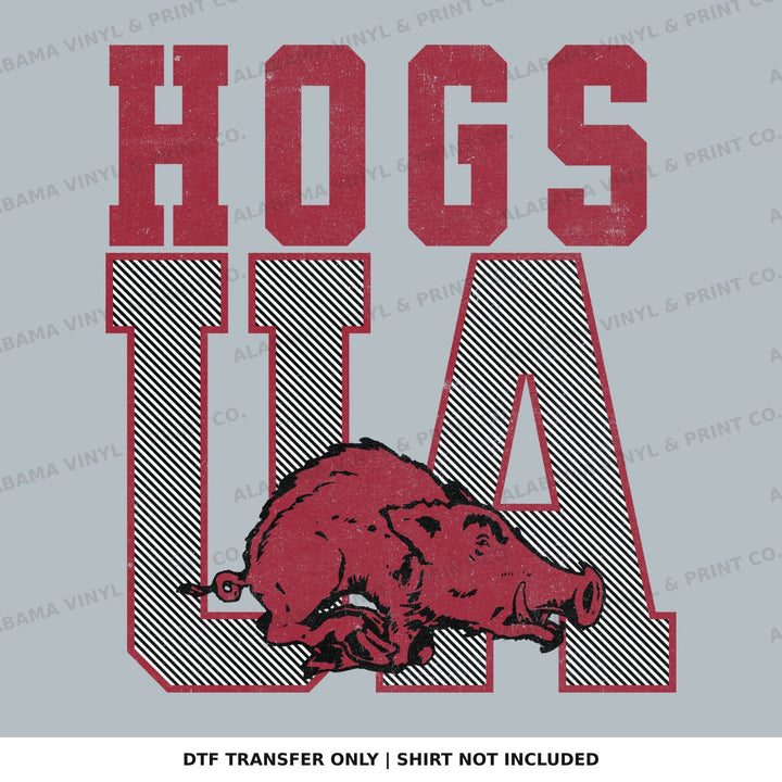 Arkansas UA Hogs Alabama Vinyl