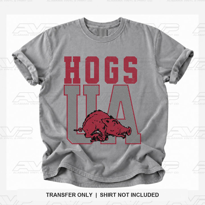 Arkansas UA Hogs Alabama Vinyl