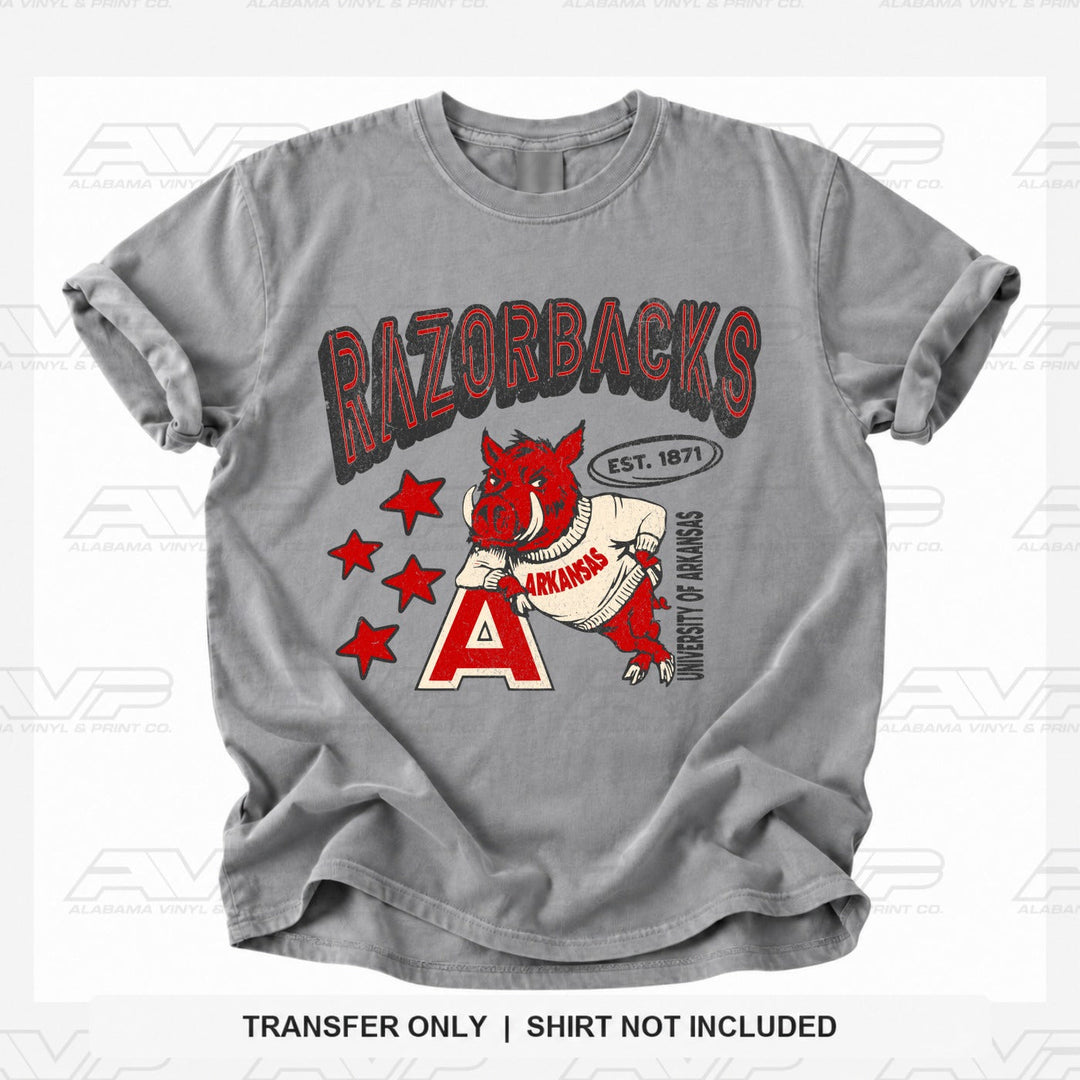 Arkansas UA Razorbacks Alabama Vinyl