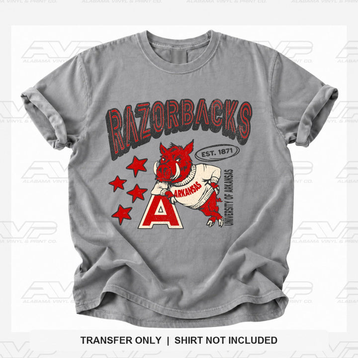 Arkansas UA Razorbacks Alabama Vinyl
