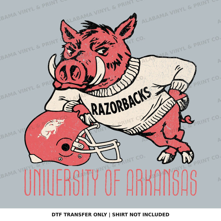 University of Arkansas Alabama Vinyl