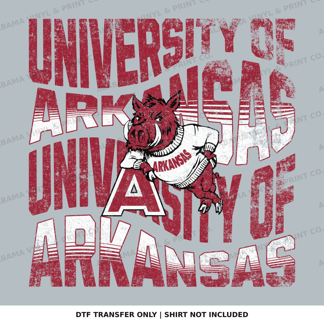 Arkansas Razorbacks Alabama Vinyl