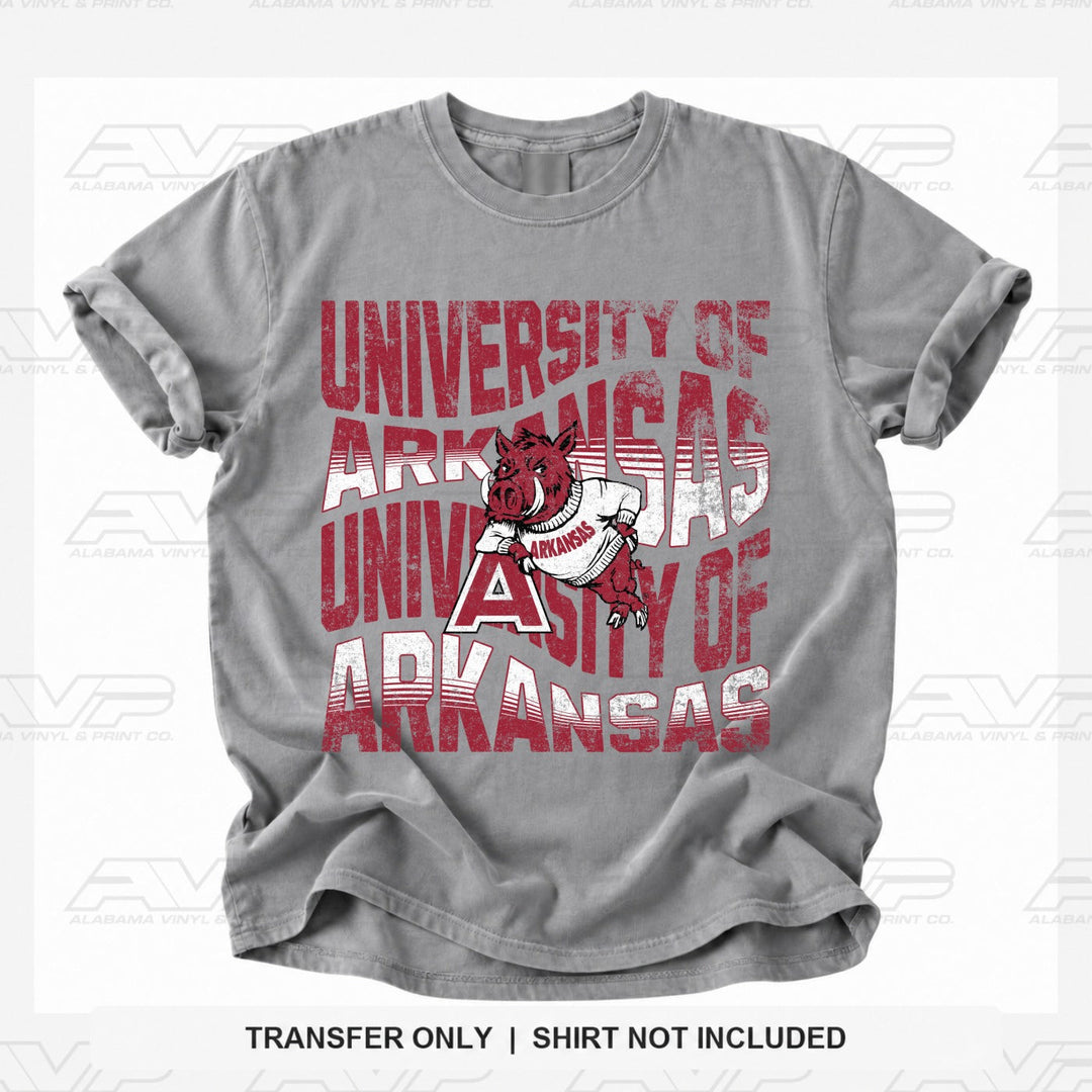 Arkansas Razorbacks Alabama Vinyl