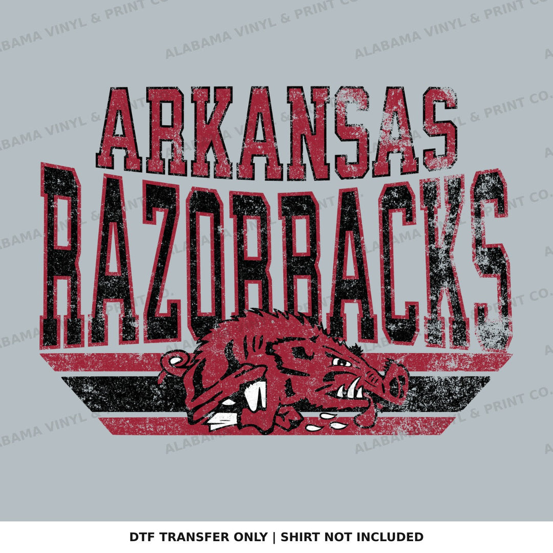 Arkansas Razorbacks Alabama Vinyl
