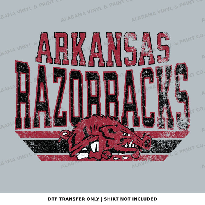 Arkansas Razorbacks Alabama Vinyl