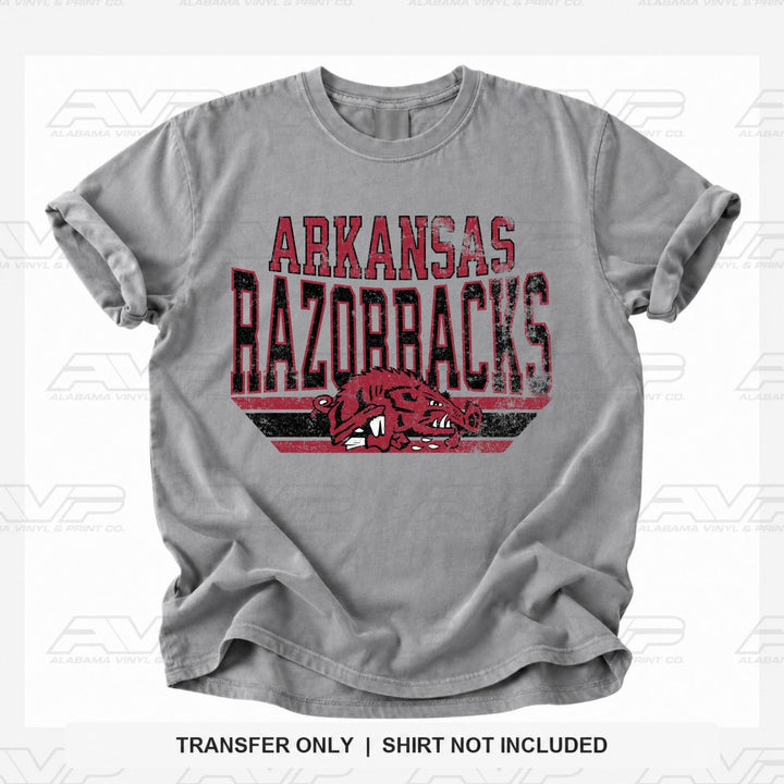 Arkansas Razorbacks Alabama Vinyl