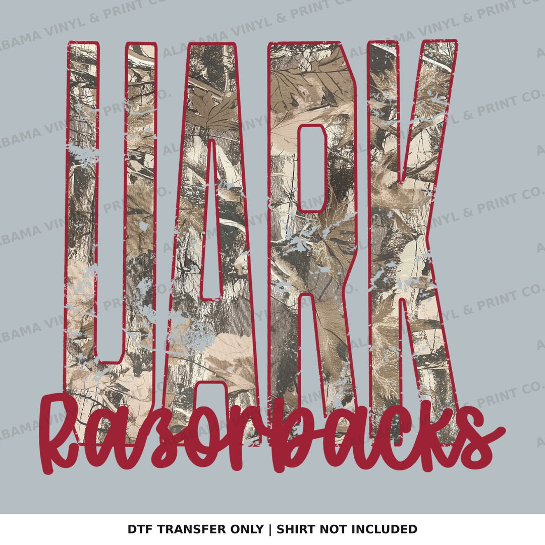 Arkansas Mossy Oak U Alabama Vinyl