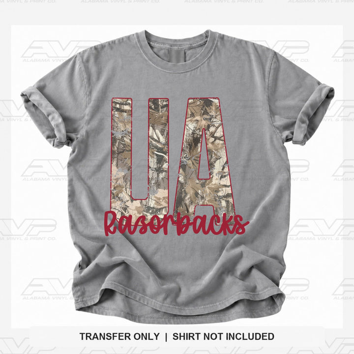 Arkansas Mossy Oak U Alabama Vinyl