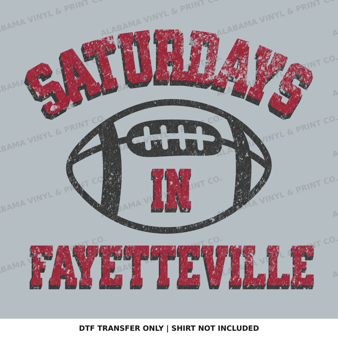 Arkansas Saturdays in Fayetteville Alabama Vinyl