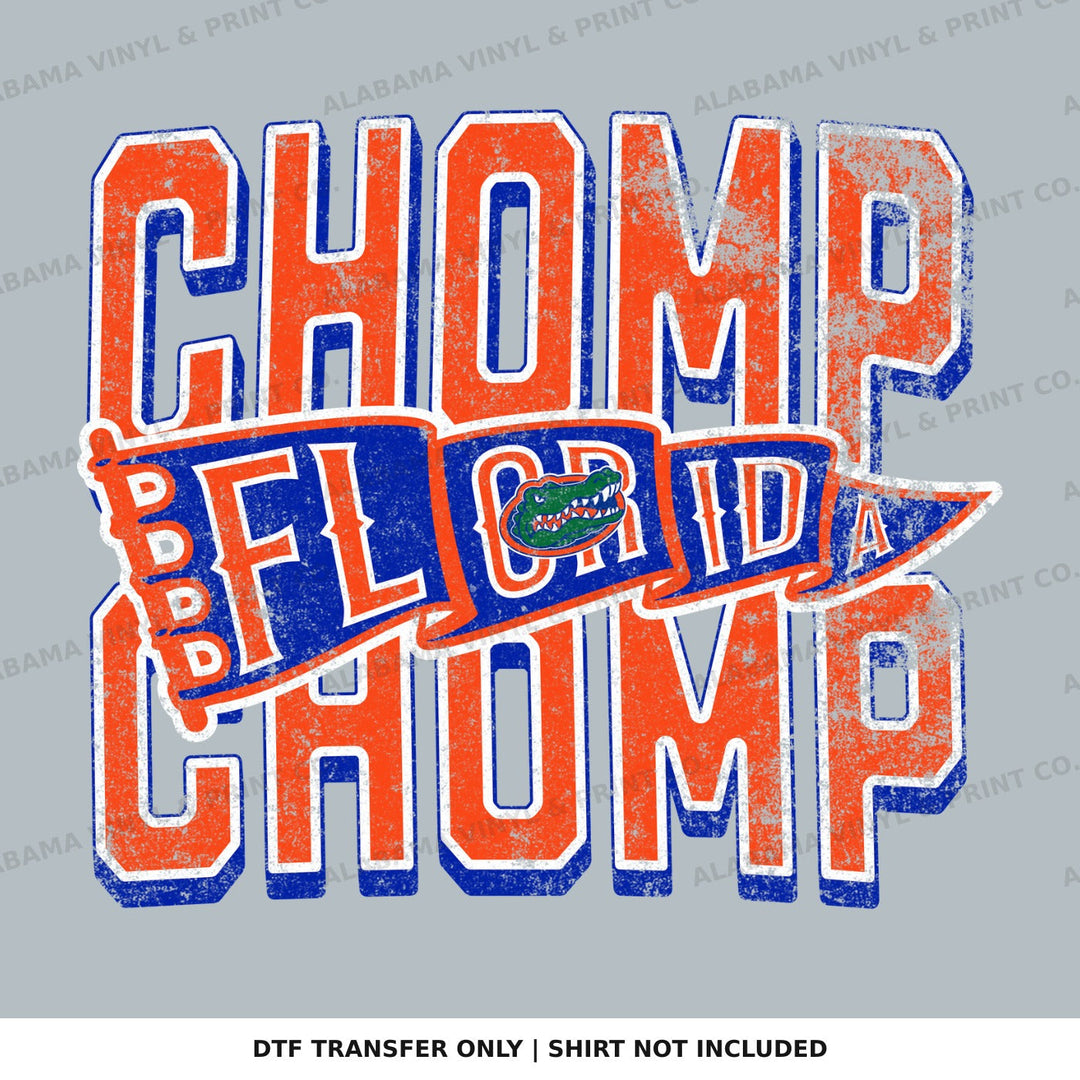 Florida Chomp Chomp Alabama Vinyl