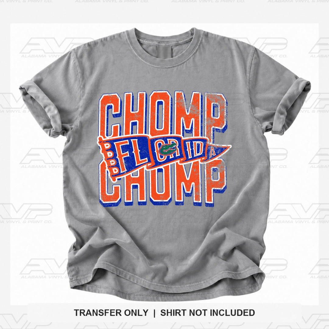 Florida Chomp Chomp Alabama Vinyl