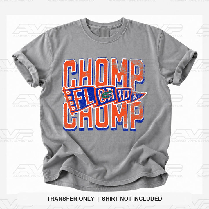 Florida Chomp Chomp Alabama Vinyl