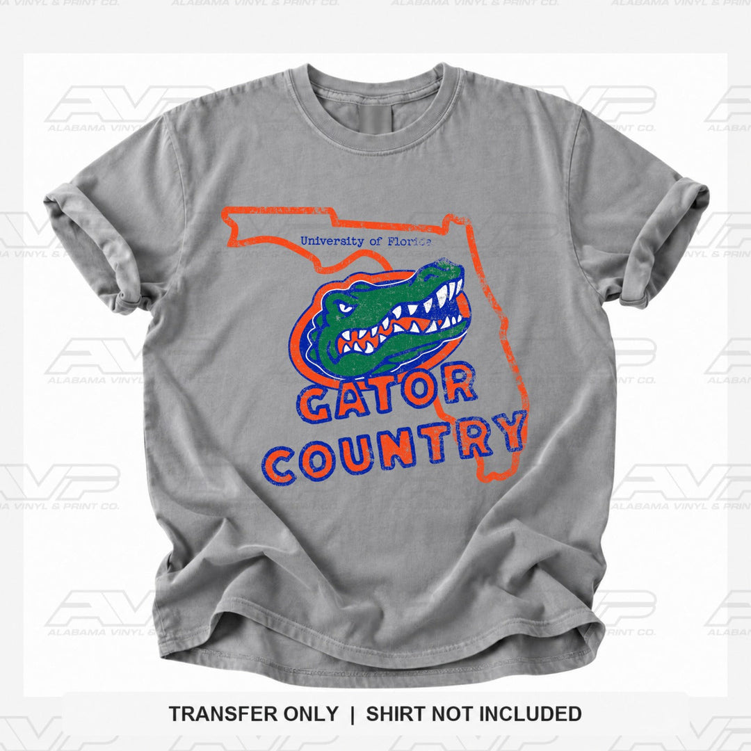 Florida Gator Country Alabama Vinyl
