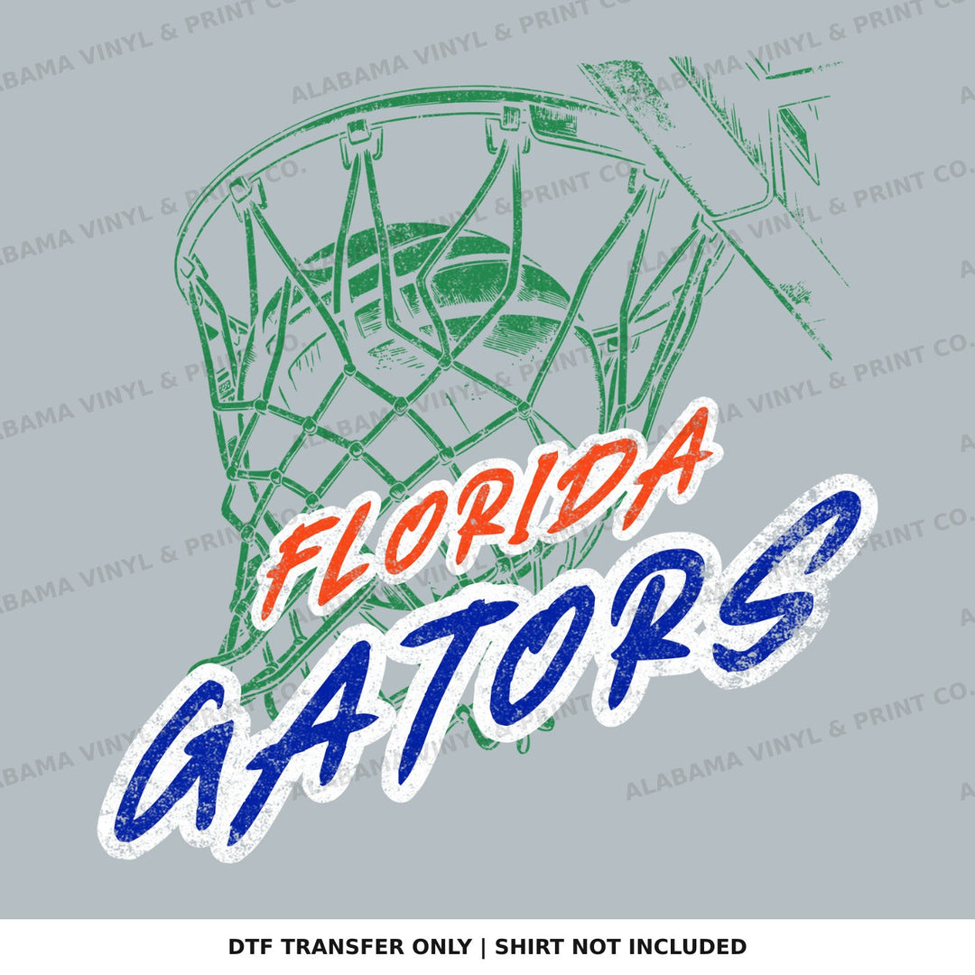 Florida Gators Ball in Net Alabama Vinyl