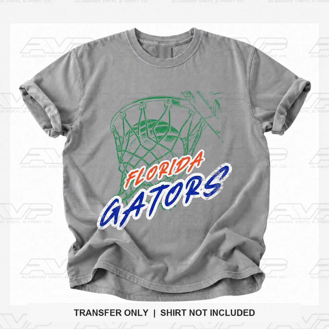 Florida Gators Ball in Net Alabama Vinyl
